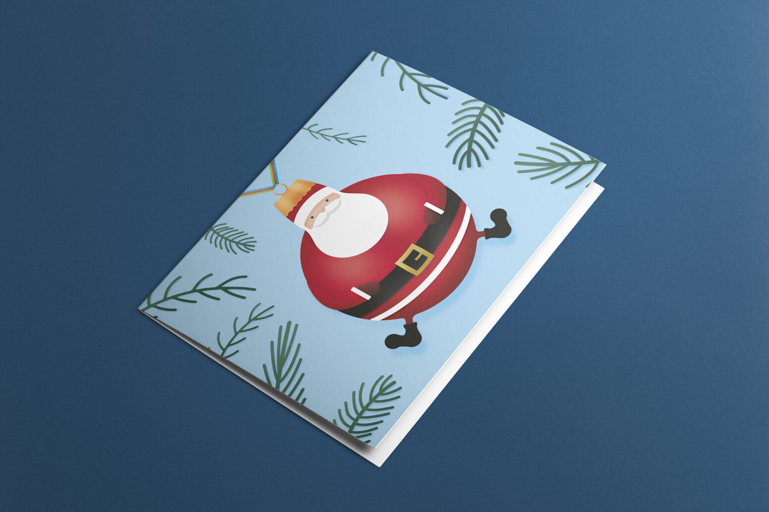 Grafikdesign Weihnachtskarte
